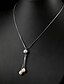 ieftine Coliere-Pentru femei Perle Rotund Plastic Argintiu Bijuterii Pentru Petrecere Aniversare Zi de Naștere Cadou Zilnic
