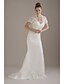 cheap Wraps &amp; Shawls-Short Sleeves Tulle Lace Bridal Jacket/ Wedding Wrap