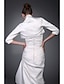 cheap Wedding Guest Wraps-Coats / Jackets Satin Wedding / Party Evening Wedding  Wraps / Bolero With Draping / Solid