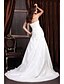 cheap Wedding Dresses-Hall Wedding Dresses Court Train A-Line Sleeveless Halter Sweetheart Taffeta With 2023 Spring Bridal Gowns