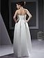 cheap Wedding Dresses-Hall Wedding Dresses A-Line Strapless Sleeveless Floor Length Satin Bridal Gowns With 2023 Summer Wedding Party, Women&#039;s Clothing