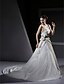 cheap Wedding Dresses-Wedding Dresses A-Line Strapless Sleeveless Chapel Train Satin Bridal Gowns With 2024