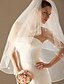 cheap Wedding Veils-2 Layer Fingertip Wedding Bridal Veil