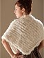 cheap Wraps &amp; Shawls-Ponchos Feather / Fur Party Evening / Office &amp; Career Fur Wraps With