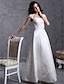 cheap Wedding Dresses-Hall Wedding Dresses Ball Gown Square Neck Short Sleeve Floor Length Satin Bridal Gowns With 2024