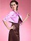 cheap Wraps &amp; Shawls-Satin Wedding / Party Evening Wedding  Wraps With Ruched Coats / Jackets