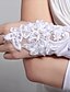 cheap Party Gloves-Satin Wedding Bridal Fingerless Elbow Length Gloves