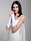 cheap Party Gloves-Satin Fingerless Elbow Length With Beading Bridal Gloves