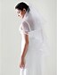 זול הינומות חתונה-2 Layers Elbow Wedding Bridal Veil