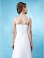 cheap Junior Bridesmaid Dresses-A-Line / Sheath / Column Spaghetti Strap Floor Length Chiffon / Satin Junior Bridesmaid Dress with Side Draping / Flower / Spring / Summer / Fall / Wedding Party / Natural