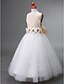 cheap Flower Girl Dresses-Princess Floor Length Flower Girl Dress Wedding Party Cute Prom Dress Satin with Bow(s) Fit 3-16 Years