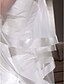 voordelige Bruidssluiers-one-tier vingertop bruiloft sluiers met lint kant