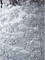 billige Kjoler for spesielle anledninger-Tube / kolonne / Havfrue Stroppeløs / Kjære Gulvlang Chiffon Åpen rygg Formell kveld Kjole med Appliqué / Drapering / Blonder av TS Couture®