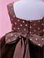 cheap Flower Girl Dresses-Ball Gown Floor Length Flower Girl Dress - Satin / Tulle Sleeveless Square Neck with Bow(s) / Spring / Summer / Fall / Winter / First Communion