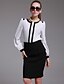 cheap TS Tops-TS Black and White Blouse Shirt