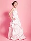 cheap Junior Bridesmaid Dresses-Princess Floor Length Junior Bridesmaid Dress Wedding Party Lace Sleeveless Scoop Neck with Lace 2022 / Fall / Winter / Spring / Natural
