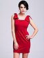 cheap TS Clearance-Red Dress - Sleeveless Summer Red Blue