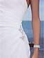 cheap Wedding Dresses-Hall Open Back Casual Wedding Dresses Sheath / Column Halter Neck Regular Straps Court Train Chiffon Bridal Gowns With Appliques 2024