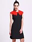 cheap Women&#039;s Dresses-Black Dress - Sleeveless Summer Vintage Black Red