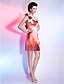 Χαμηλού Κόστους Φορέματα ειδικών περιστάσεων-Ίσια Γραμμή Λουλουδάτο Καλωσόρισμα Κοκτέιλ Πάρτι Φόρεμα Ένας Ώμος Καρδιά Αμάνικο Κοντό / Μίνι Σιφόν με Φιόγκος(οι) Βολάν Σχέδιο / Στάμπα 2020