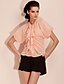 cheap Women&#039;s Blouses &amp; Shirts-Women&#039;s Blouse - Solid Colored Ruffle / Ruched