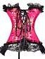 abordables Lingerie Sexy-brocart fermeture buste corset avant avec désossage (plus de couleurs) lingerie sexy shaper