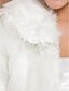 economico Bolero e Scialli-maniche corte finto matrimonio giacca di pelliccia da sposa / wrap (whpj0029-3049)