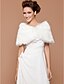 cheap Gifts &amp; Decorations-Sleeveless Shawls Faux Fur Wedding With Beading
