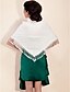 cheap Shawls-Beautiful Rayon Wedding/Special Occasion Shawl In Ivory