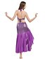 Χαμηλού Κόστους Ρούχα χορού της κοιλιάς-Χορός της κοιλιάς Χάντρες Γυναικεία Εκπαίδευση Αμάνικο Χαμηλή Μέση Διαφανές βαμβάκι / Επίδοση
