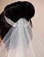 cheap Wedding Veils-One-tier Tulle With Applique Waltz Length Veil