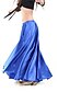 זול הלבשה לריקודי בטן-Dancewear Satin Belly Dance Performance Skirt For Ladies More Colors