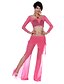 cheap Belly Dancewear-Dancewear Tulle/Spandex Belly Dance Outfit For Ladies More Colors