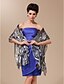 cheap Wraps &amp; Shawls-Shawls Rayon Party Evening / Office &amp; Career Wedding  Wraps / Shawls With Pearl / Ruffles / Flower