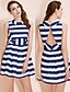 cheap TS Dresses-Blue Dress - Sleeveless Summer Blue