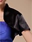 cheap Wraps &amp; Shawls-Short Sleeve Shrugs Silk / Satin Wedding / Party Evening Wedding  Wraps With