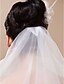 cheap Wedding Veils-Marvelous 1 Layer Fingertip Length Wedding Veil