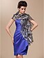 cheap Wraps &amp; Shawls-Shawls Rayon Party Evening / Office &amp; Career Wedding  Wraps / Shawls With Pearl / Ruffles / Flower