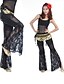 cheap Belly Dancewear-Belly Dance Bottoms Women&#039;s Training Polyester Lace Natural Pants