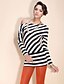 זול TS חלק עליון-TS Striped Off-the-shoulder Blouse Shirt(More Color)