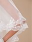 voordelige Bruidssluiers-geweldig een laag vingertop lengte bruiloft sluier