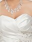 cheap Wedding Dresses-Wedding Dresses Court Train Mermaid / Trumpet Strapless Sweetheart Satin With Beading Appliques 2023 Spring Bridal Gowns