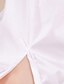 Недорогие Блузы TS-ц рябить шеи 3/4 рукав блузки рубашки