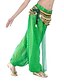 cheap Belly Dancewear-Dancewear Polyester With 338 Silver Coins Belly Dance Hip Scarf for Ladies More Colors