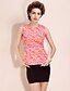 Недорогие Блузы TS-TS стиле барокко сетку печати рукавов рубашки блузки (больше цветов)