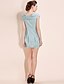 cheap Women&#039;s Dresses-Cute Shift Mini Dress, Solid Bow Pleated Asymmetrical Sleeveless