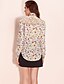 cheap TS Clearance-TS Dovetail Printed Blouse Shirt