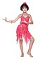 cheap Belly Dancewear-Dancewear Chiffon With Coins/Beading Performance Belly Dance Outfit For Kids More Colors