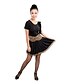 cheap Latin Dancewear-Latin Dance Ruffles Women&#039;s Training Sleeveless High Viscose