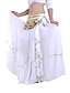 cheap Belly Dancewear-Belly Dance Skirt Beading Women&#039;s Performance Dropped Chiffon